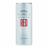 Image of J Folk Semi Dry Red Wine Can
