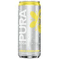 Image of Pura Soda Lemon & Elderflower