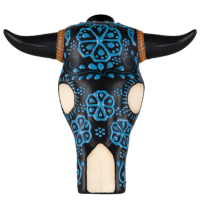 Image of Los Azulejos Trophy Head Reposado Black & Blue